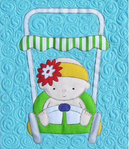 Babies Seven Block PDF Download Quilt Pattern by Amy Bradley