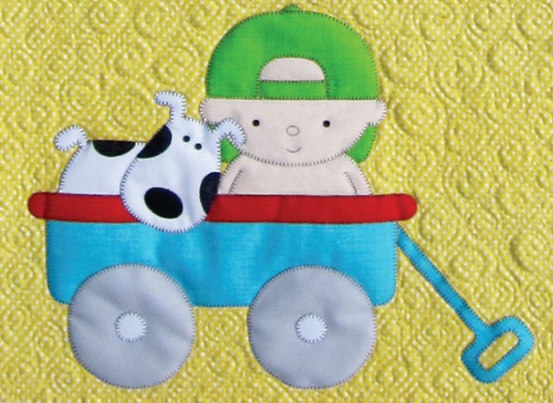 Babies Seven Block PDF Download Quilt Pattern by Amy Bradley