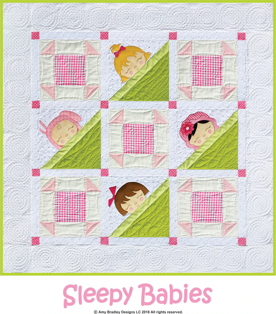 Sleepy Babies Quilt PDF Download Quilt Pattern by Amy Bradley