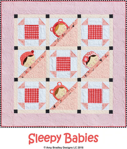 Sleepy Babies Quilt PDF Download Quilt Pattern by Amy Bradley