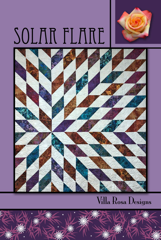 Solar Flare PDF Quilt Pattern by Villa Rosa Designs