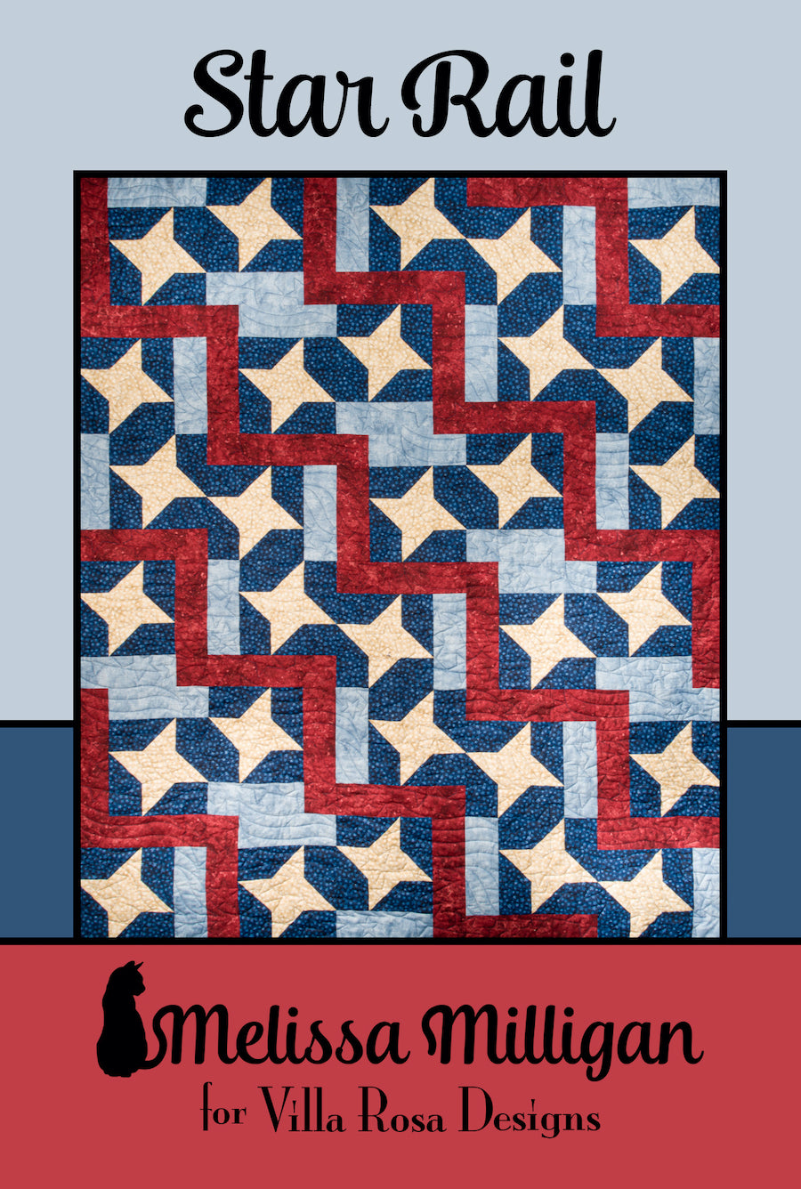 Star Rail PDF Quilt Pattern by Villa Rosa Designs