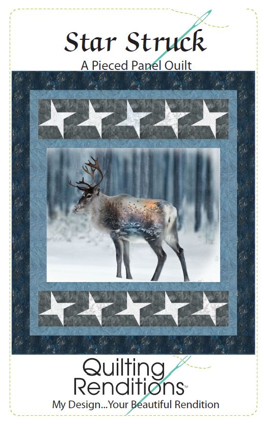 Star Struck PDF Download Panel Quilt Pattern by Quilting Renditions