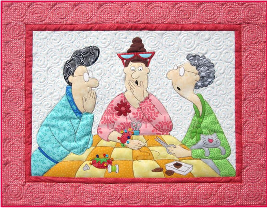 Stitch a Little, Talk a Lot PDF Download Quilt Pattern by Amy Bradley