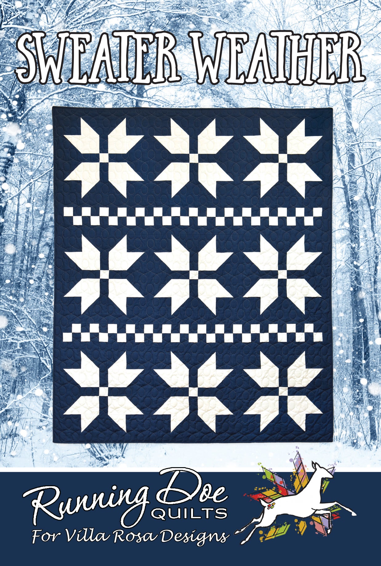Sweater Weather PDF Quilt Pattern by Villa Rosa Designs