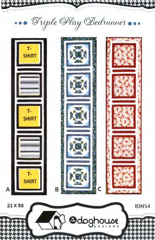 Triple Play Bedrunner Pattern