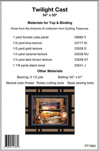 Twilight Cast PDF Download Quilt Pattern by Pine Tree Country Quilts