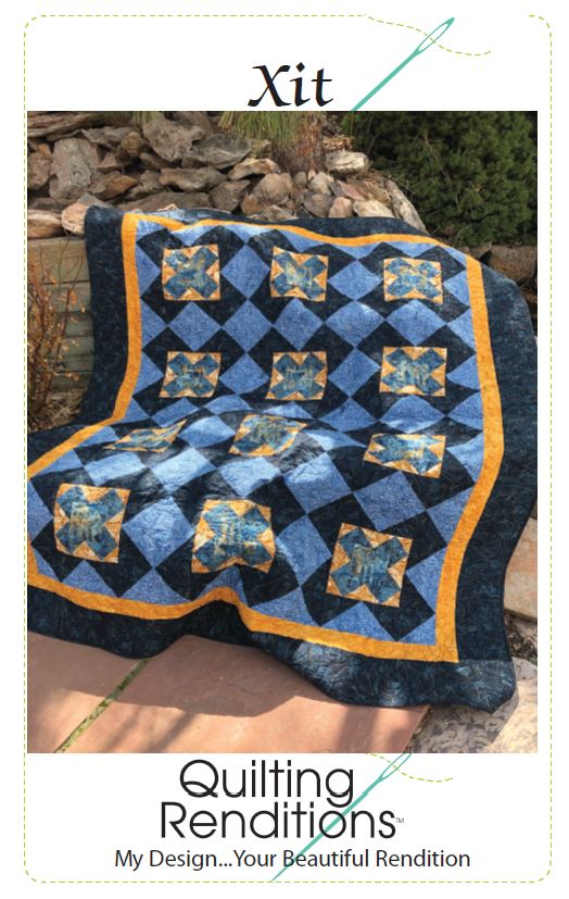 Xit PDF Download Quilt Pattern by Quilting Renditions