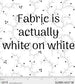 Summertime Whites - White on White - Wide 108" Wide Cotton Quilting Backing