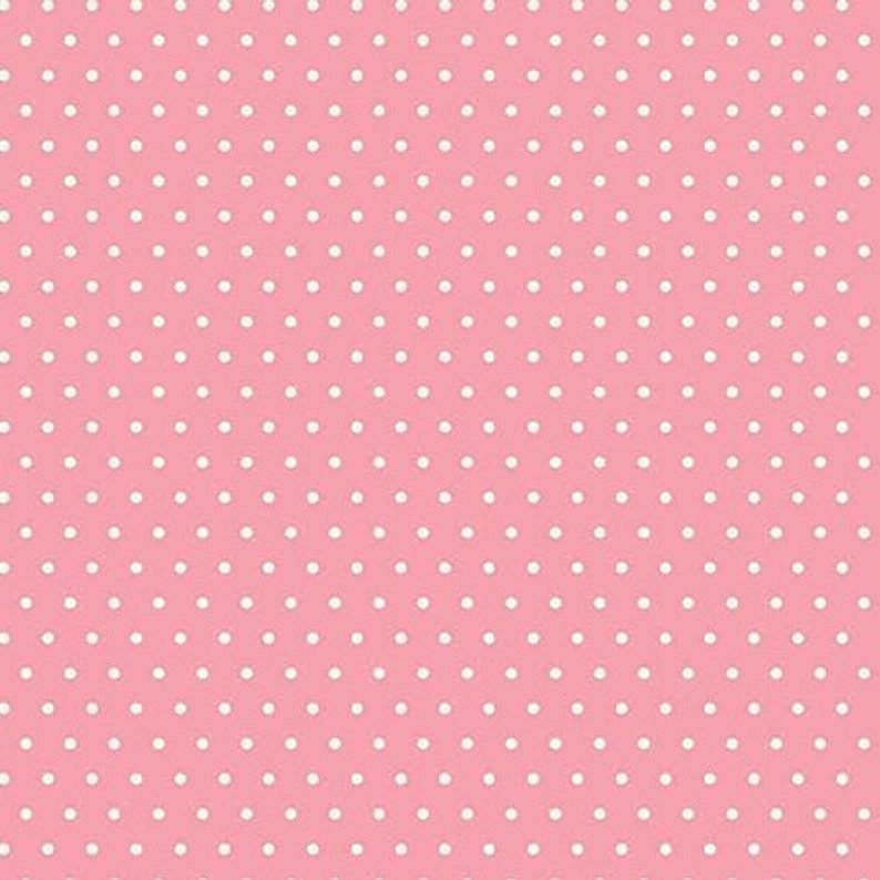Grumpy Cat Dot Pink Fabric *