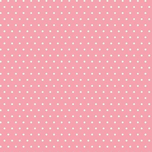 Grumpy Cat Dot Pink Fabric