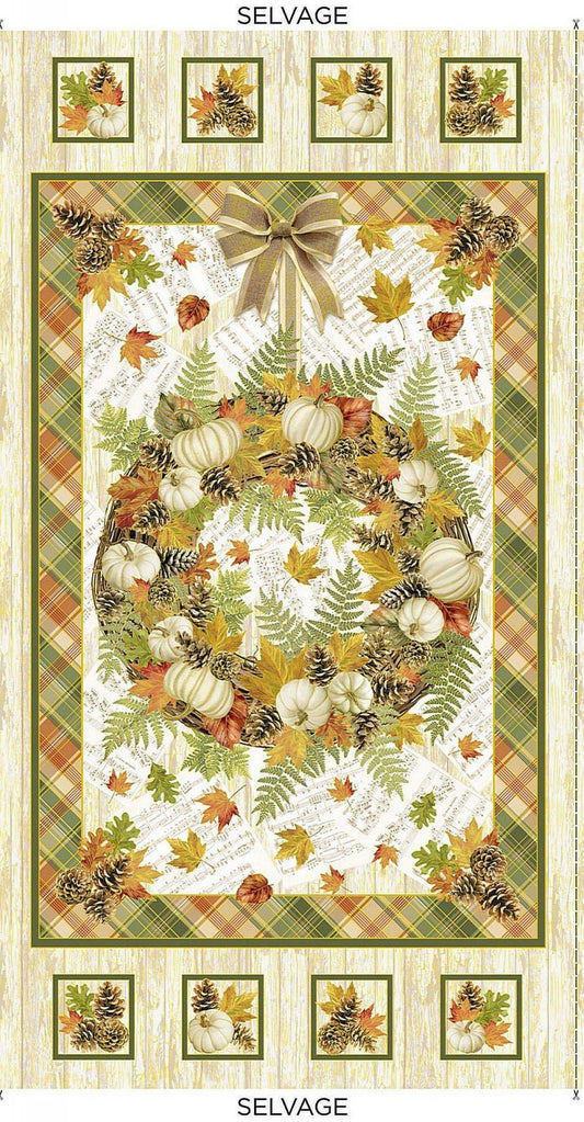 Autumn Symphony Fabric Panel