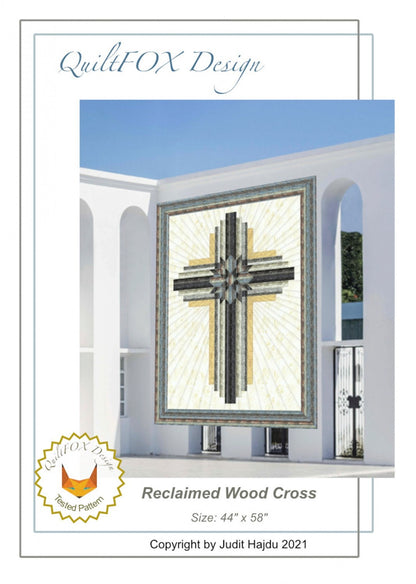 Reclaimed Wood Cross Quilt Pattern