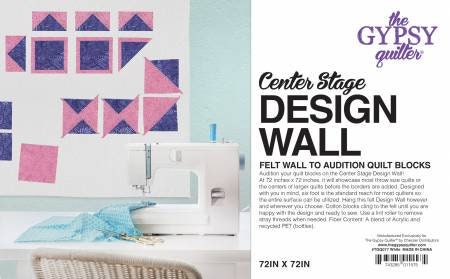 Center Stage Design Wall 72" x 72" from Gypsy Quilter
